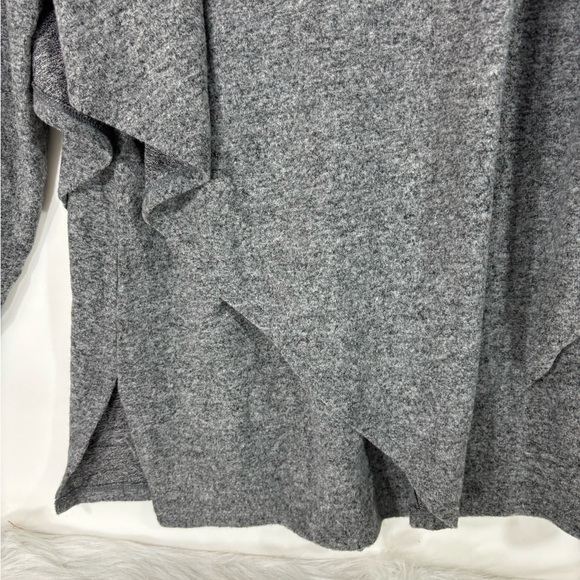 Indigo Soul Gray Sweater and Poncho Look, One piece with 2 Piece Look XL - Picture 6 of 7